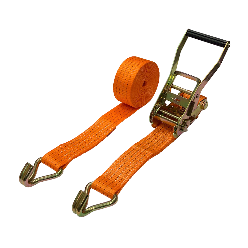 Curele de cravată cu clicuri grele de 2 inci x 15 ft cu cârlige duble J cu cârlige duble J