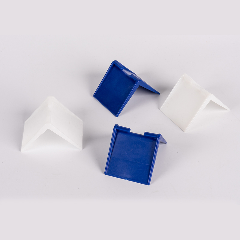 Colț de margine de 2 inci în formă de plastic în formă de plastic în jos protejează protecția pentru protejarea marginilor de marfă